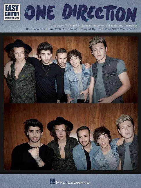 Cover: 9781495001987 | One Direction - Easy Guitar with Tab: Easy Guitar with Notes and...