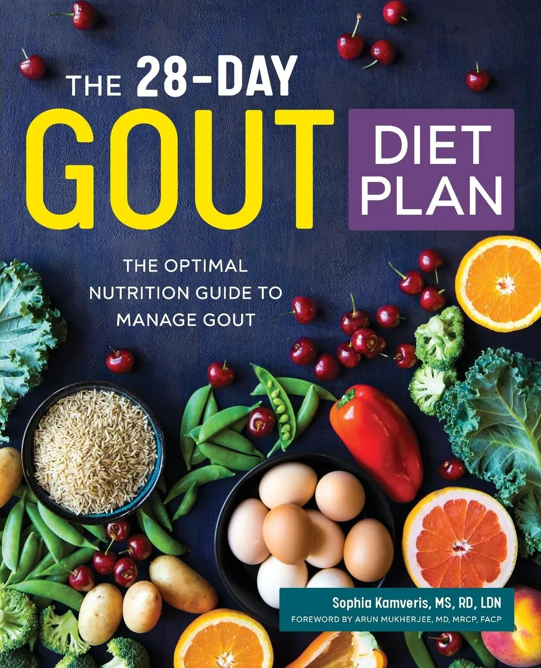 Cover: 9781641521987 | The 28-Day Gout Diet Plan | The Optimal Nutrition Guide to Manage Gout