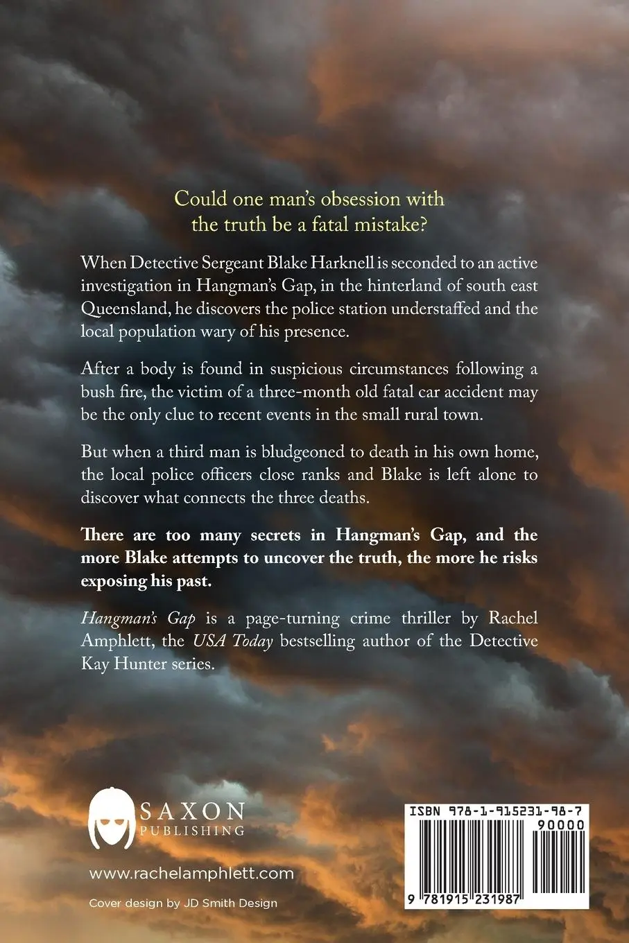 Rückseite: 9781915231987 | Hangman's Gap | An Australian rural crime thriller (large print)
