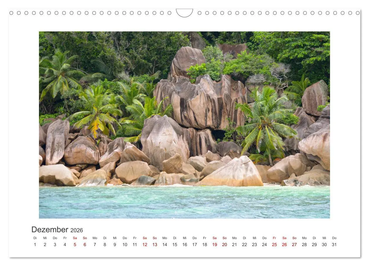 Bild: 9783457351987 | Seychellen - unterwegs mit Julia Hahn (Wandkalender 2026 DIN A3...