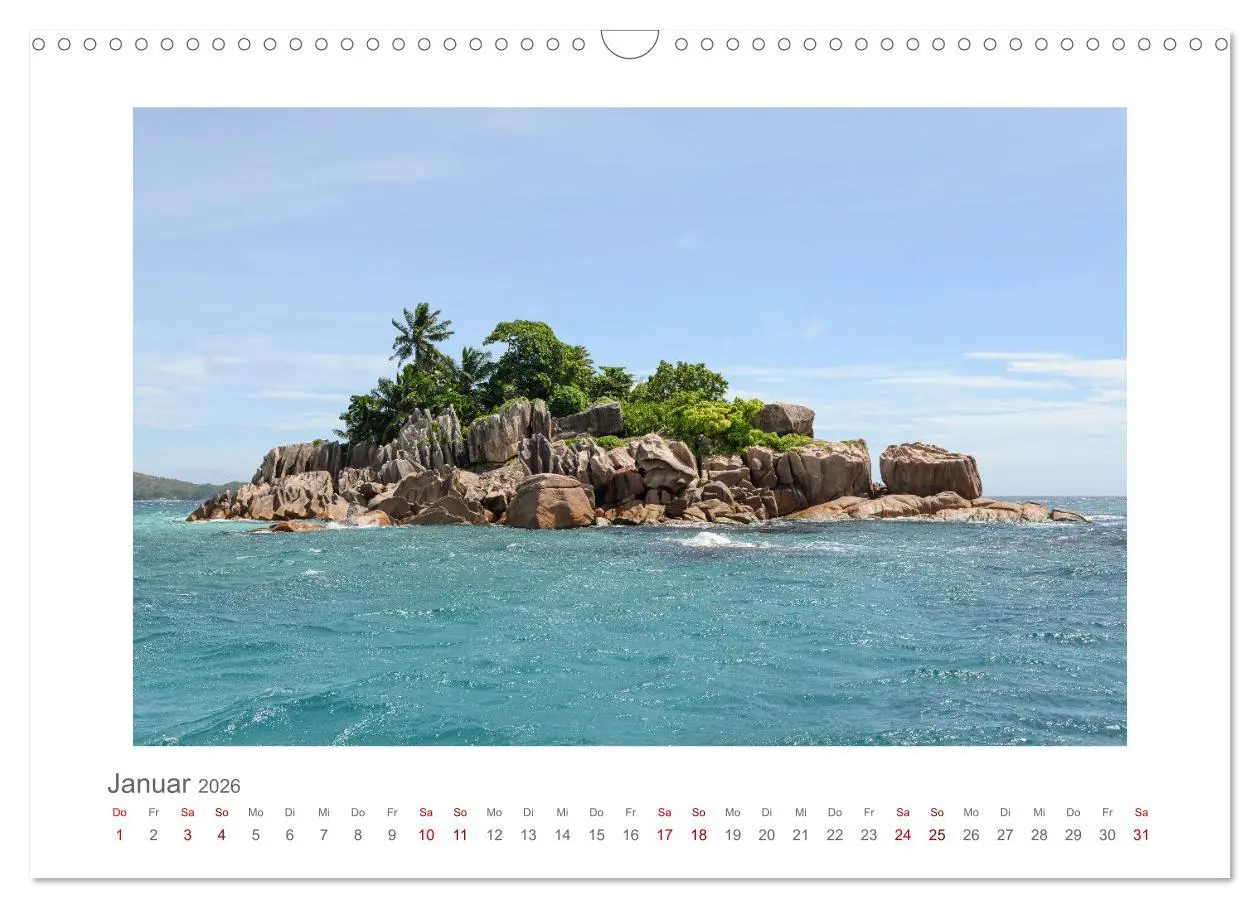 Bild: 9783457351987 | Seychellen - unterwegs mit Julia Hahn (Wandkalender 2026 DIN A3...