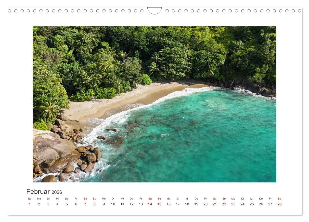 Bild: 9783457351987 | Seychellen - unterwegs mit Julia Hahn (Wandkalender 2026 DIN A3...