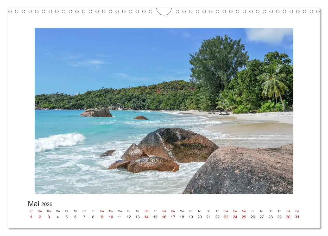 Bild: 9783457351987 | Seychellen - unterwegs mit Julia Hahn (Wandkalender 2026 DIN A3...