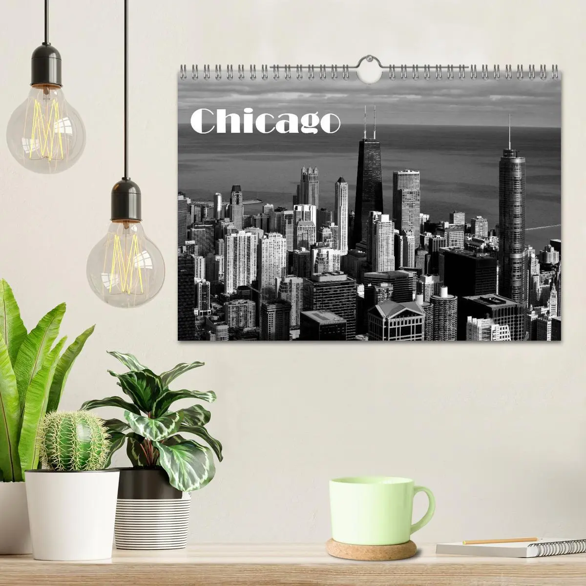 Bild: 9783516131987 | Chicago 2026 (Wandkalender 2026 DIN A4 quer), CALVENDO Monatskalender