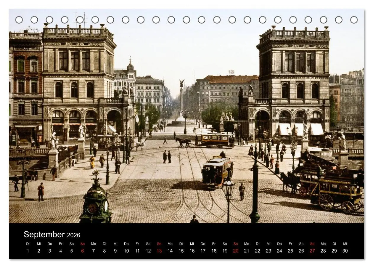 Bild: 9783516201987 | Berlin um 1900 (Tischkalender 2026 DIN A5 quer), CALVENDO...