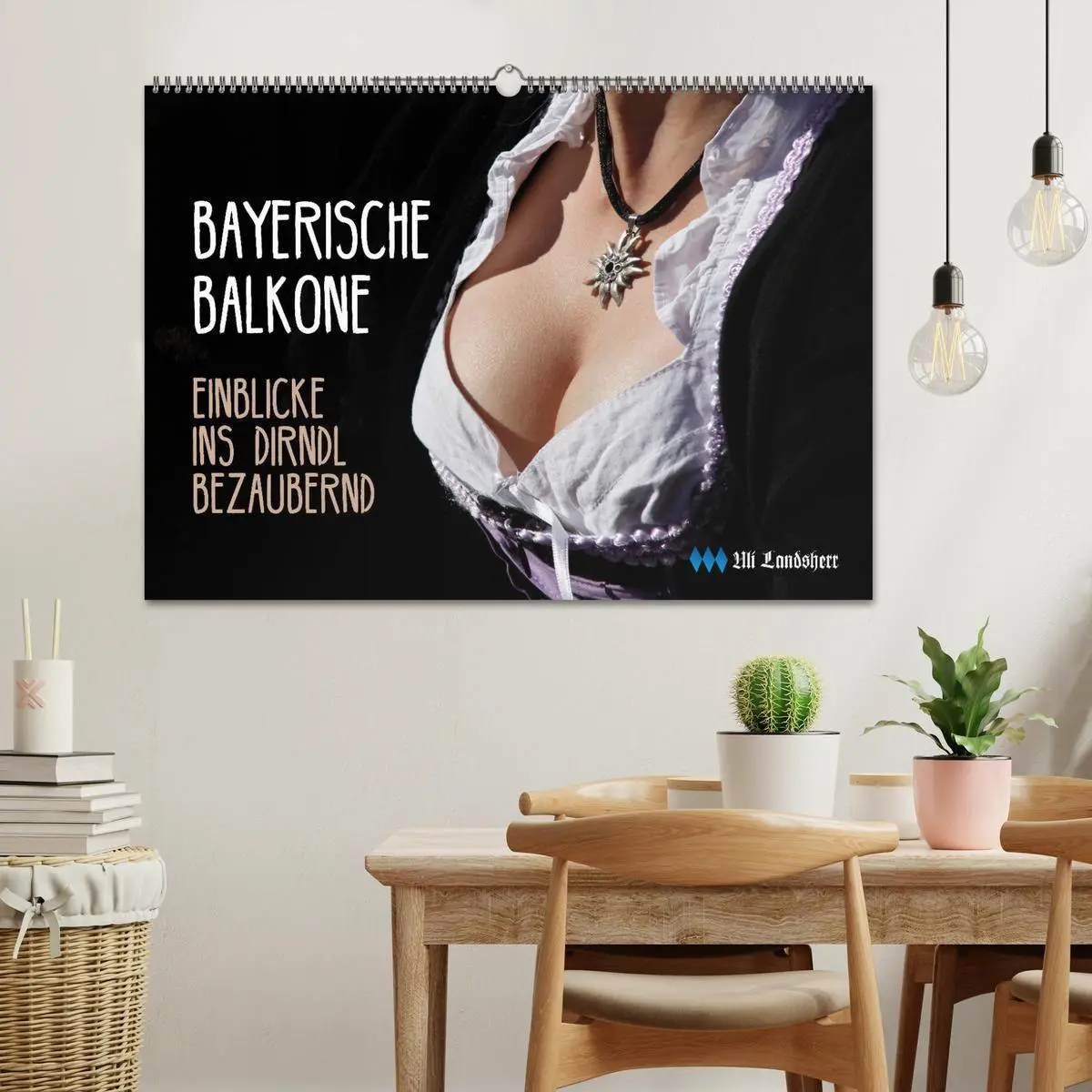 Bild: 9783569841987 | Bayerische Balkone, Einblicke ins Dirndl - bezaubernd (Wandkalender...