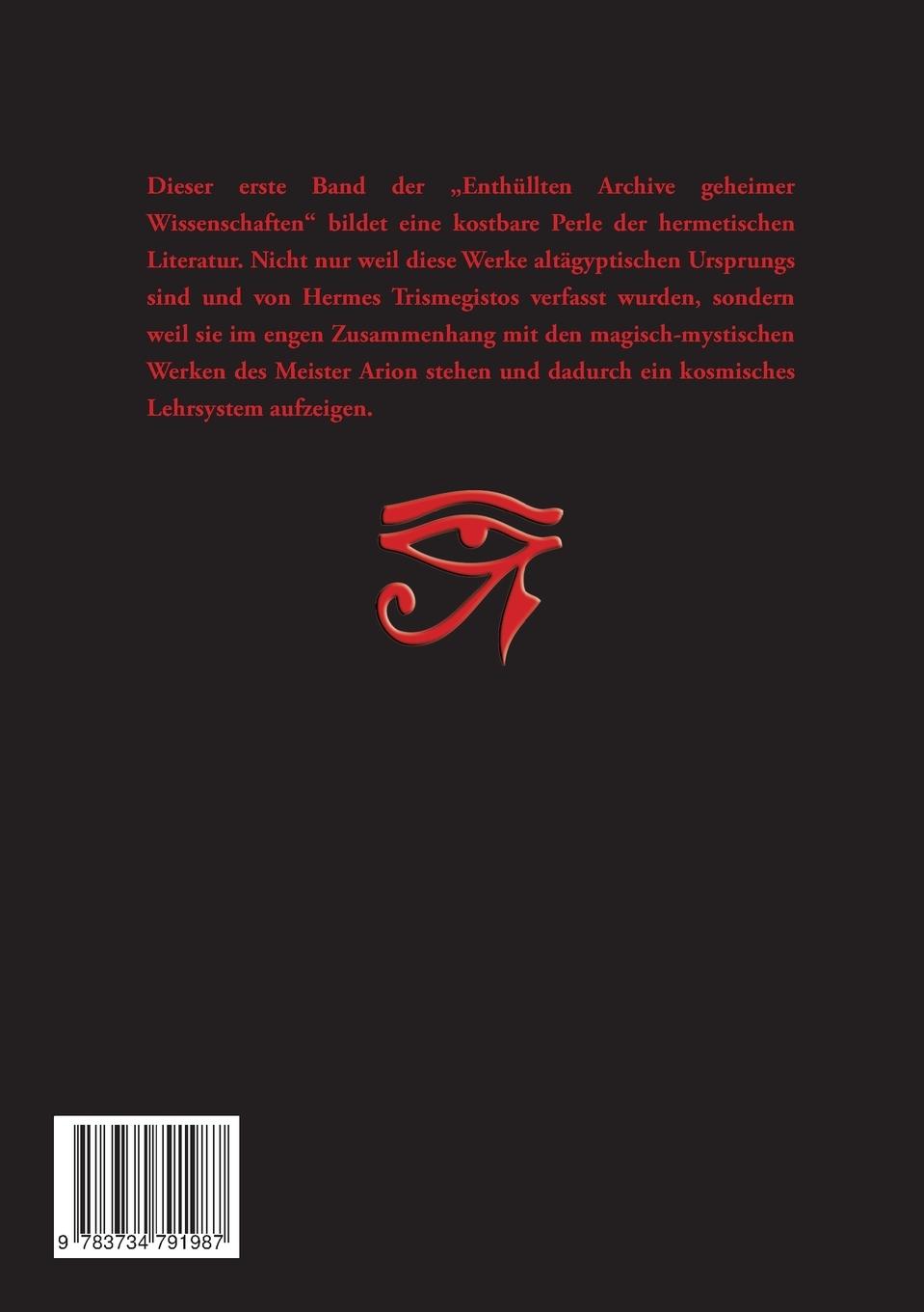 Rückseite: 9783734791987 | Enthüllte Archive geheimer Wissenschaften: I. Teil: Die Bibel des...