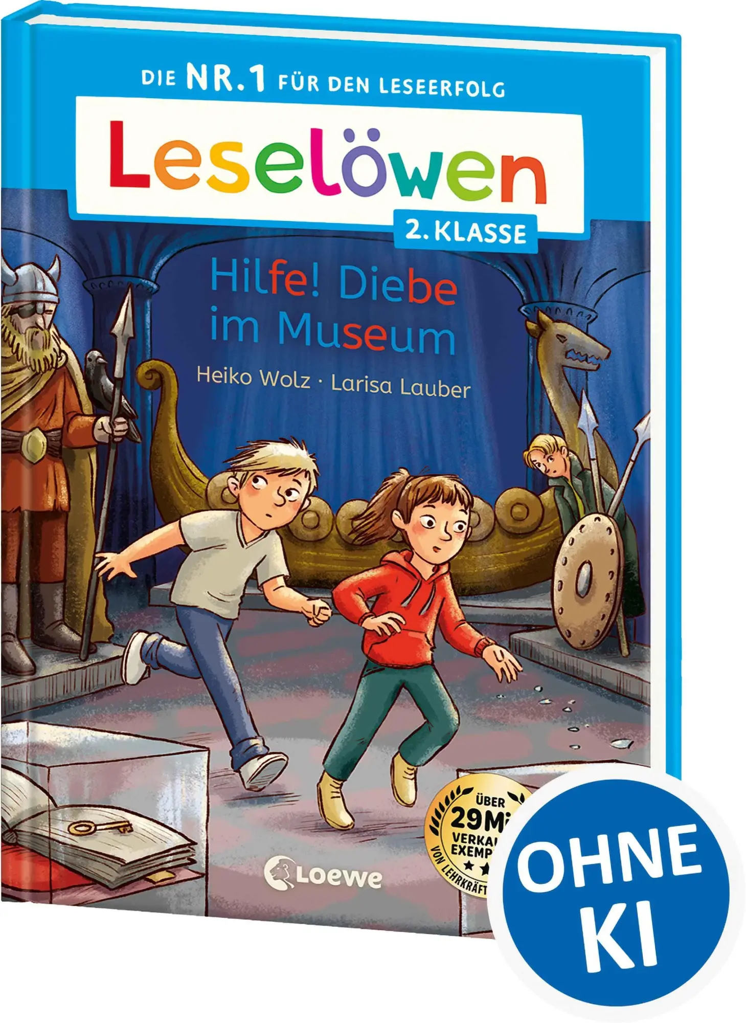 Cover: 9783743221987 | Leselöwen 2. Klasse - Hilfe! Diebe im Museum | Heiko Wolz | Buch