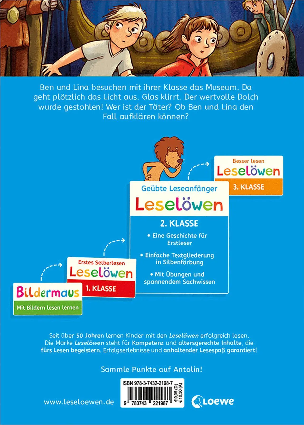 Bild: 9783743221987 | Leselöwen 2. Klasse - Hilfe! Diebe im Museum | Heiko Wolz | Buch