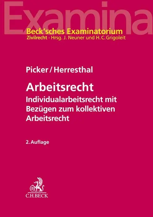 Cover: 9783406752087 | Arbeitsrecht | Carsten Herresthal | Taschenbuch | XII | Deutsch | 2022