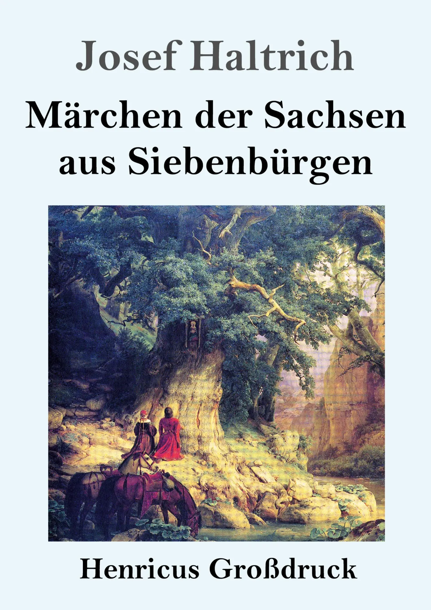 Cover: 9783847852087 | Märchen der Sachsen aus Siebenbürgen (Großdruck) | Josef Haltrich