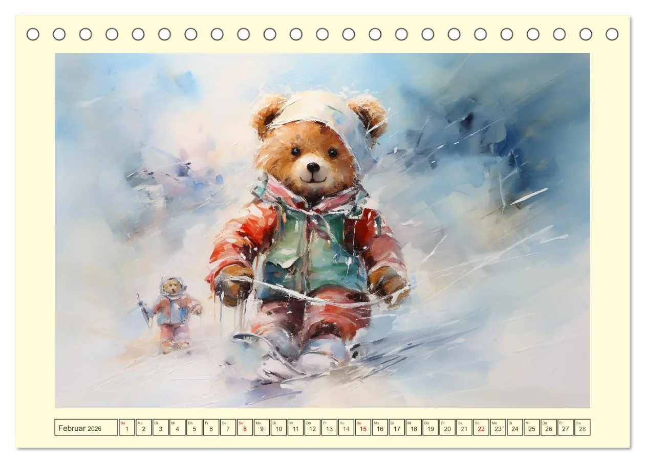 Bild: 9783457472187 | Teddybär Romantik. Verträumte Aquarelle von lieblichen Bären...