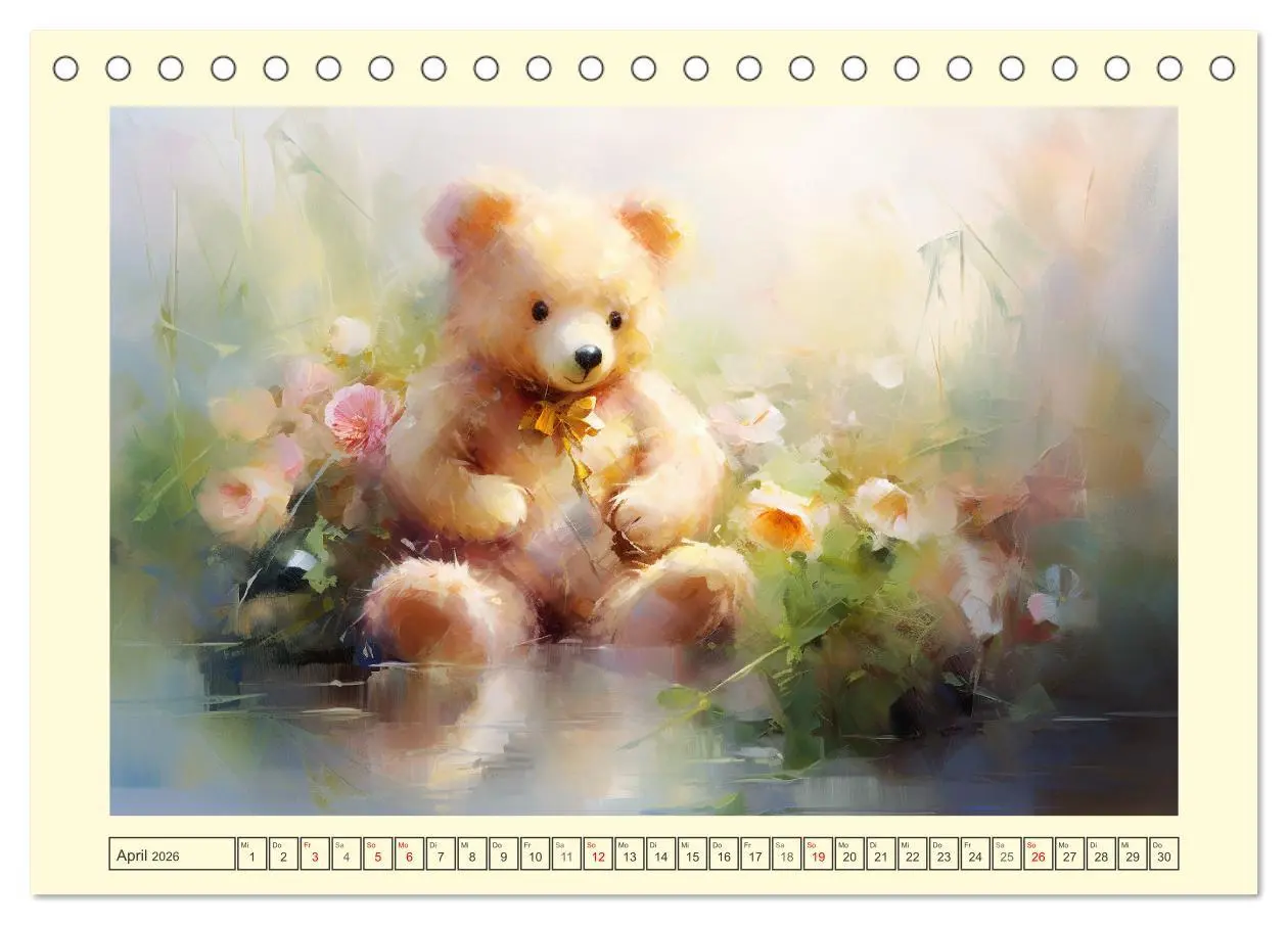 Bild: 9783457472187 | Teddybär Romantik. Verträumte Aquarelle von lieblichen Bären...