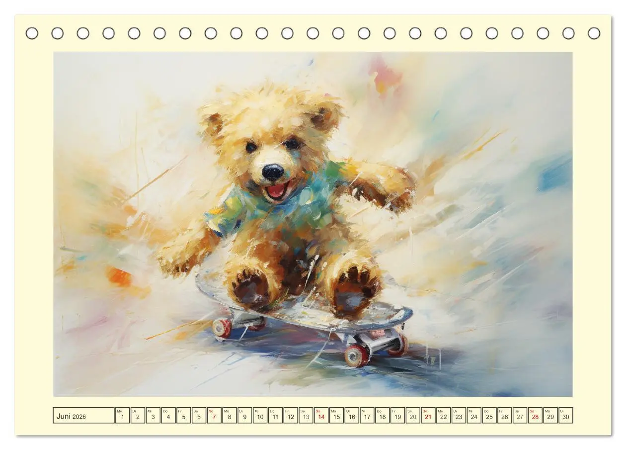 Bild: 9783457472187 | Teddybär Romantik. Verträumte Aquarelle von lieblichen Bären...