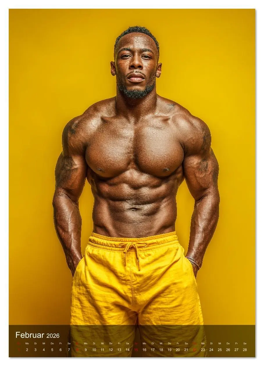 Bild: 9783516632187 | BLACK HEAT - Sexy Männer mit dunkler Haut und Muskeln aus Stahl...