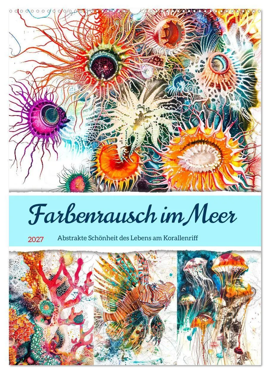 Cover: 9783569102187 | Farbenrausch im Meer - Abstrakte Schönheit des Lebens am...