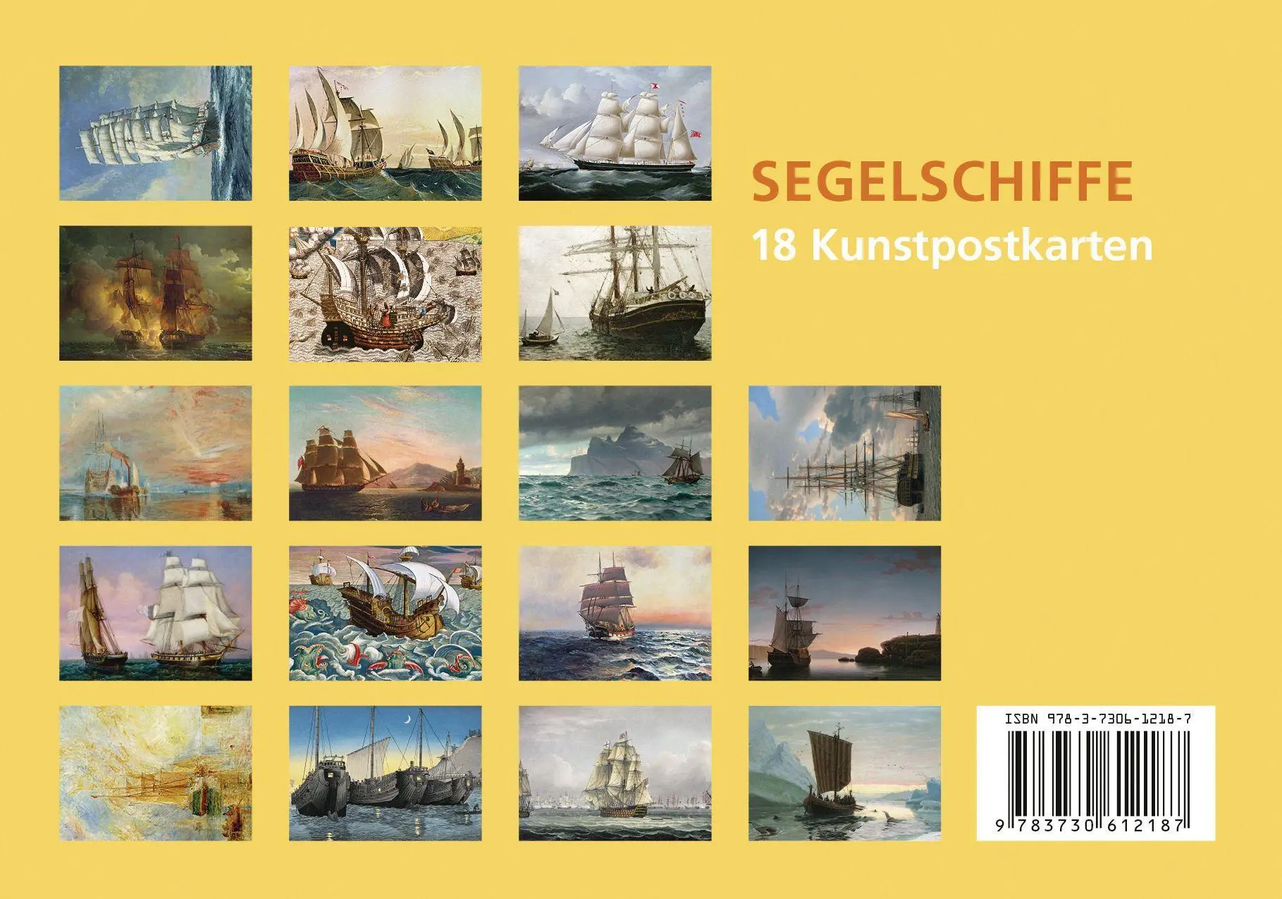 Bild: 9783730612187 | Postkarten-Set Segelschiffe | Anaconda Verlag | Taschenbuch | 20 S.