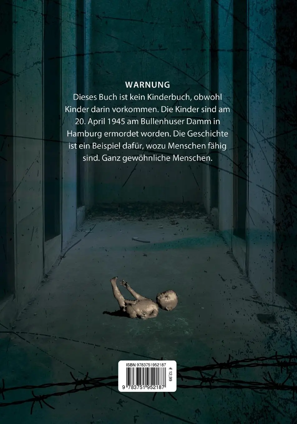 Rückseite: 9783751952187 | Ratten am Bullenhuser Damm | Jürgen Ehlers | Taschenbuch | 52 S.
