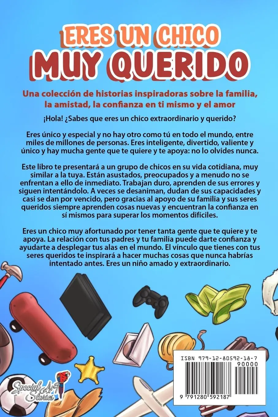 Rückseite: 9791280592187 | Eres un Chico Muy Querido | Special Art Stories (u. a.) | Taschenbuch