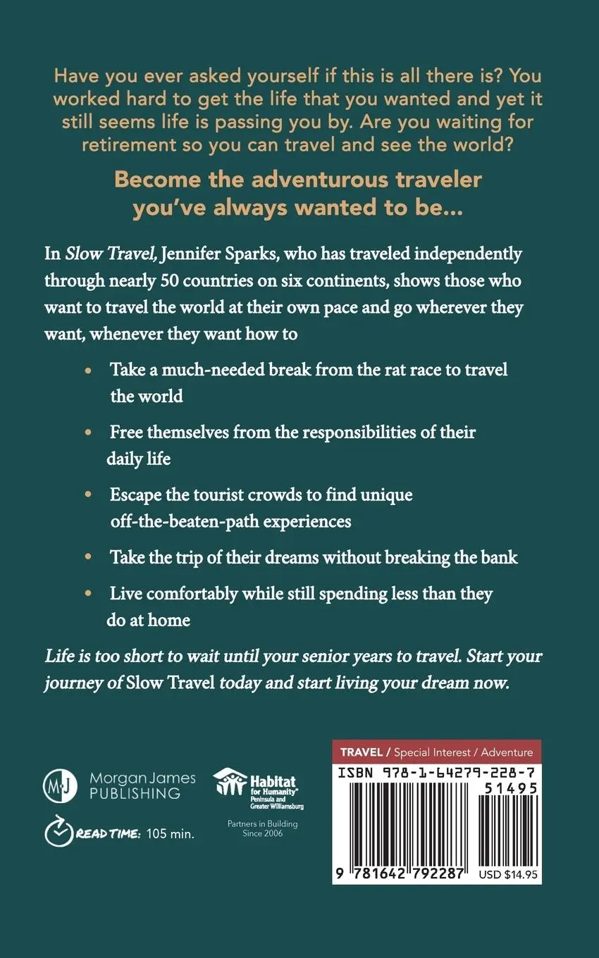 Rückseite: 9781642792287 | Slow Travel | Escape the Grind and Explore the World | Sparks | Buch