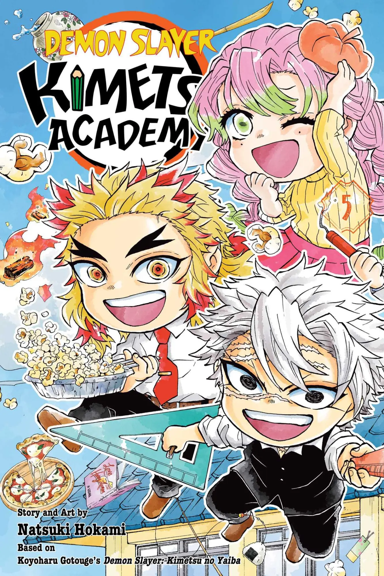 Cover: 9781974752287 | Demon Slayer: Kimetsu Academy, Vol. 5 | Natsuki Hokami | Taschenbuch