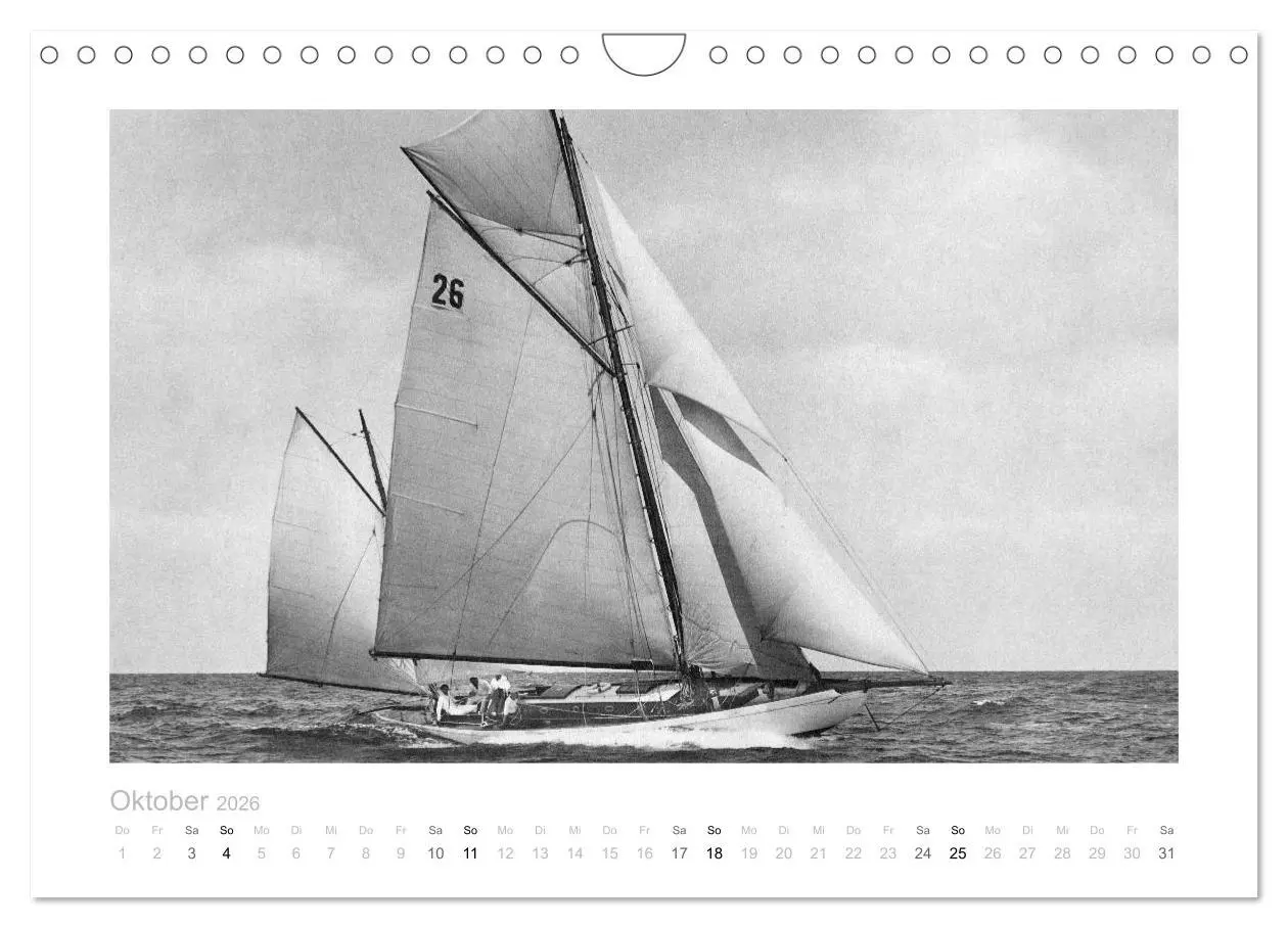 Bild: 9783457842287 | Wind &amp; Welle - Segelsport (Wandkalender 2026 DIN A4 quer), CALVENDO...