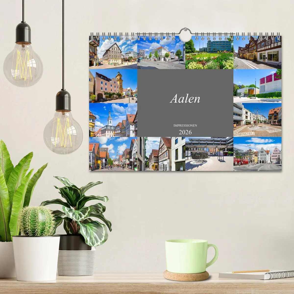 Bild: 9783457912287 | Aalen Impressionen (Wandkalender 2026 DIN A4 quer), CALVENDO...