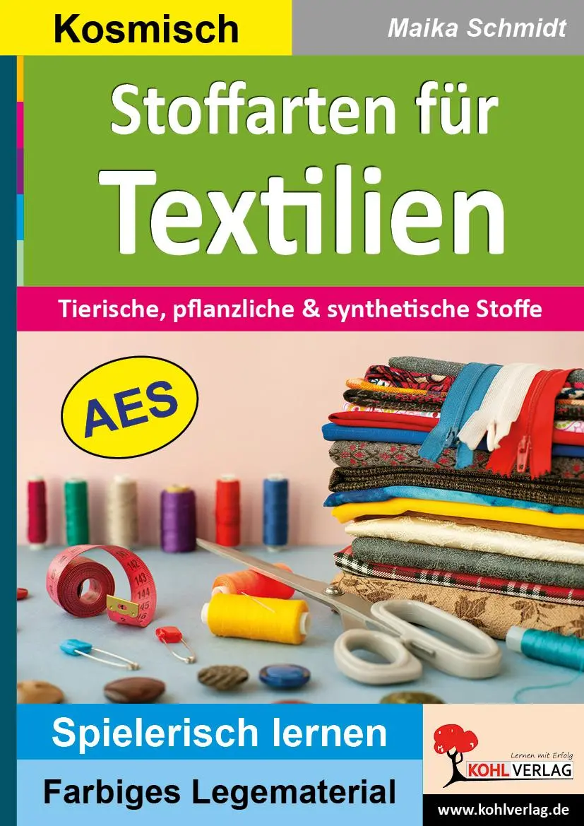 Cover: 9783988412287 | Stoffarten für Textilien | Maika Schmidt | Taschenbuch | 40 S. | 2025