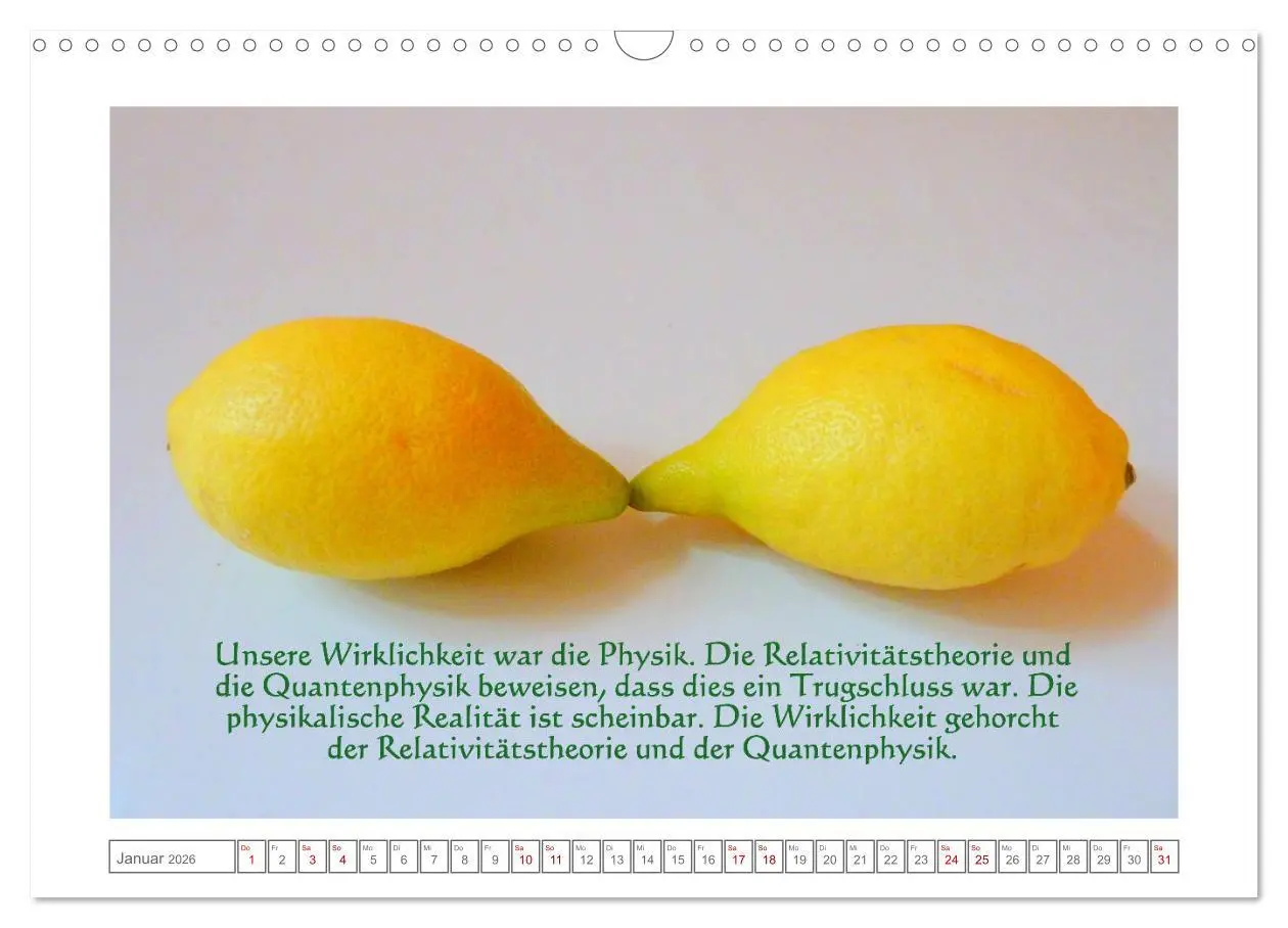 Bild: 9783457692387 | Quantenphysikalischer Nachdenk-Kalender (Wandkalender 2026 DIN A3...