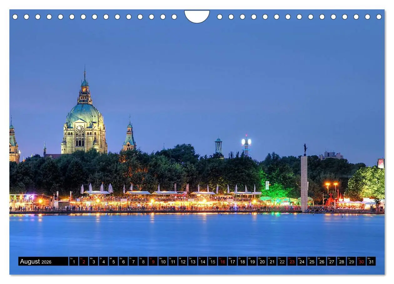 Bild: 9783516162387 | Hannover 2026 (Wandkalender 2026 DIN A4 quer), CALVENDO Monatskalender