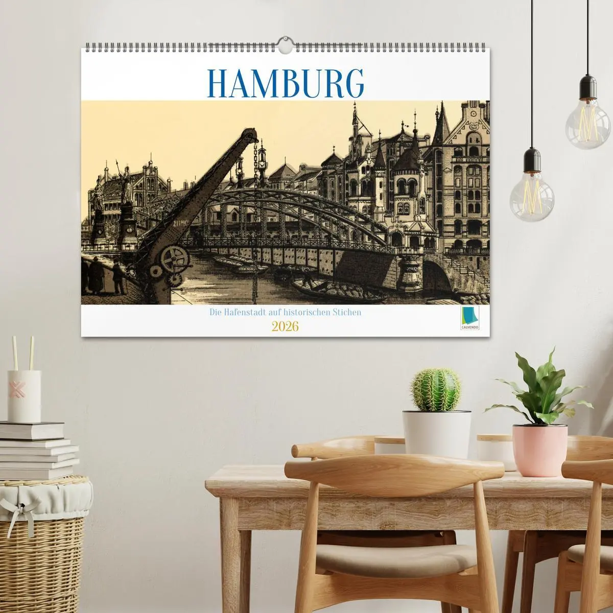 Bild: 9783516612387 | Hamburg: Die Hafenstadt auf historischen Stichen (Wandkalender 2026...