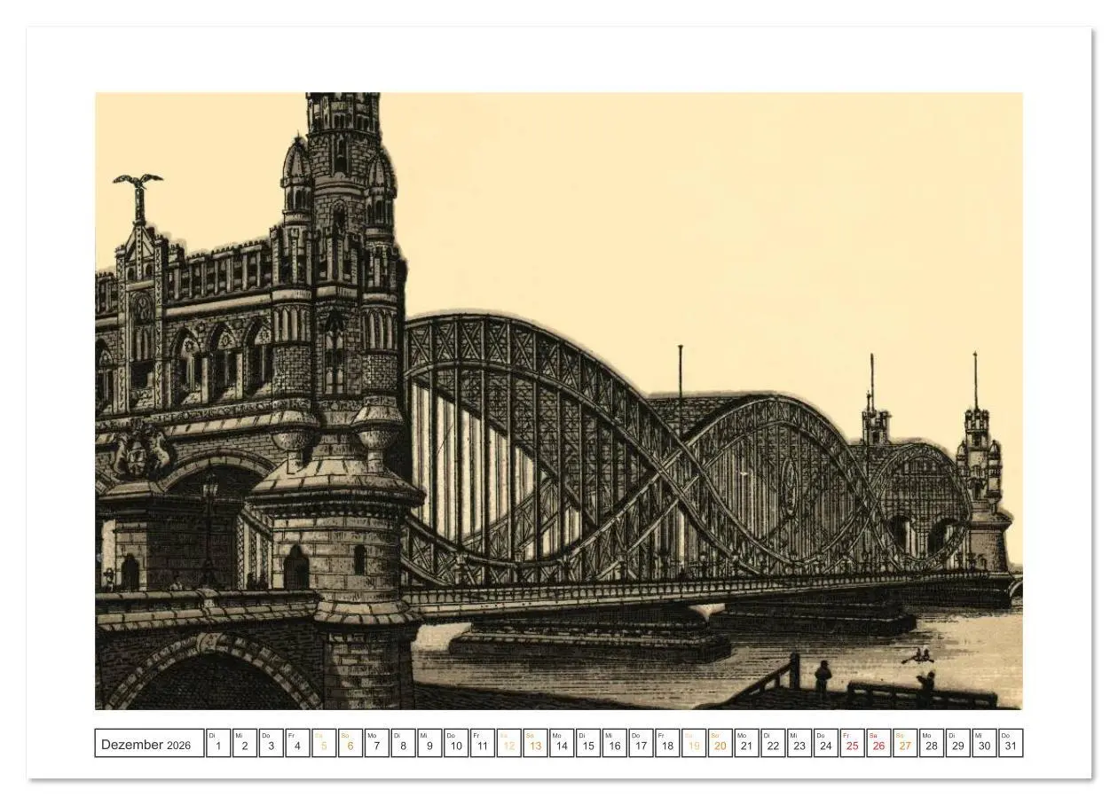 Bild: 9783516612387 | Hamburg: Die Hafenstadt auf historischen Stichen (Wandkalender 2026...