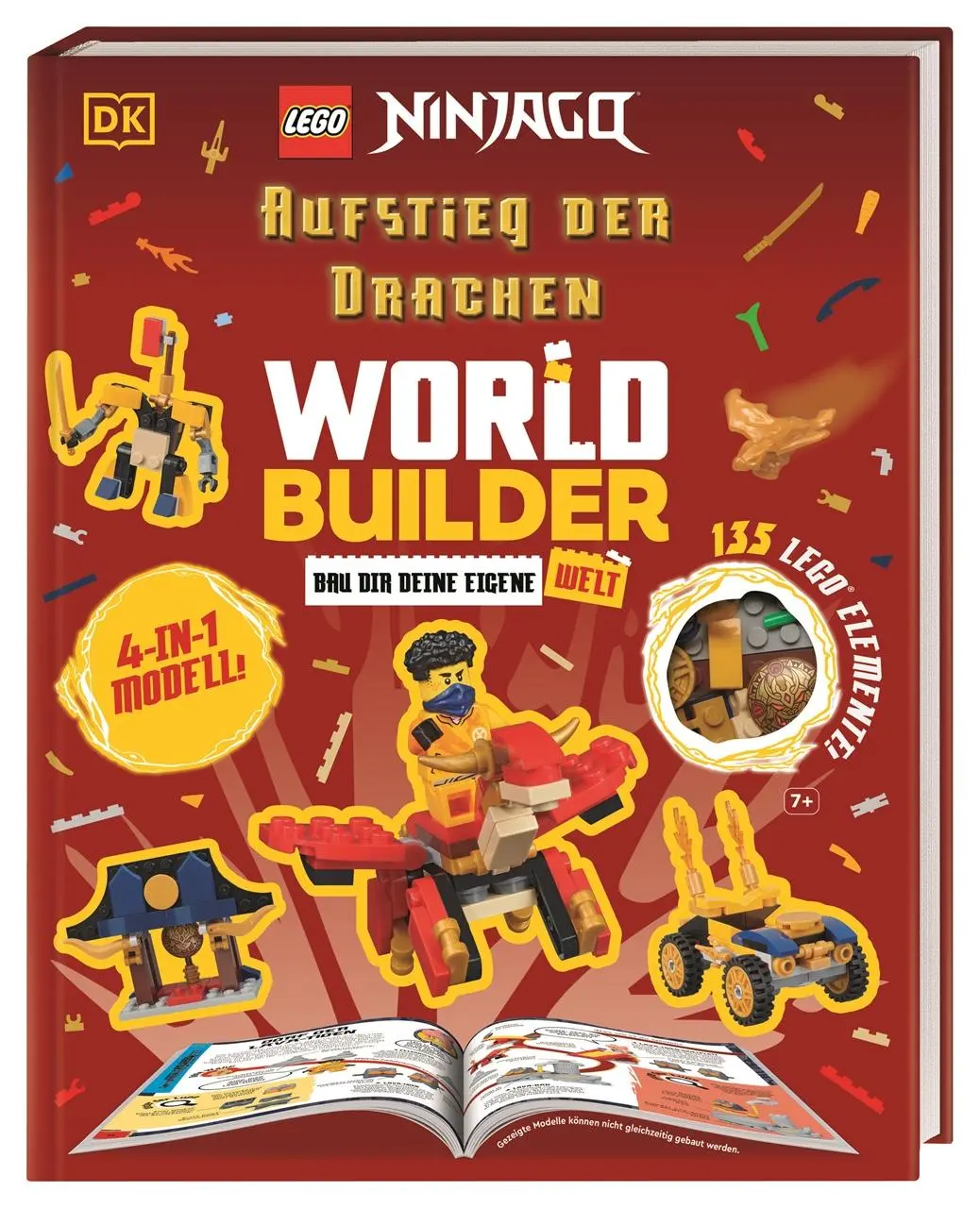 Cover: 9783831052387 | LEGO® NINJAGO® Aufstieg der Drachen World Builder | DK Verlag - Kids