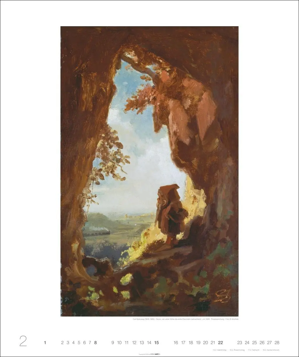 Bild: 9783839902387 | Carl Spitzweg Edition Kalender 2026 | Carl Spitzweg | Kalender | 14 S.