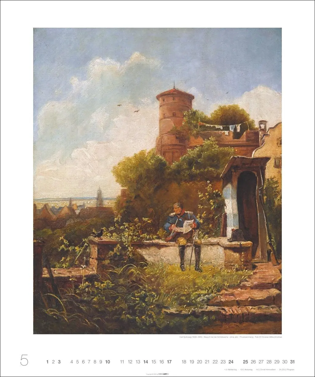 Bild: 9783839902387 | Carl Spitzweg Edition Kalender 2026 | Carl Spitzweg | Kalender | 14 S.