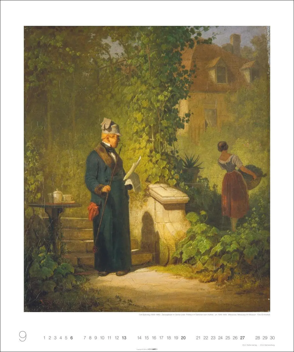 Bild: 9783839902387 | Carl Spitzweg Edition Kalender 2026 | Carl Spitzweg | Kalender | 14 S.