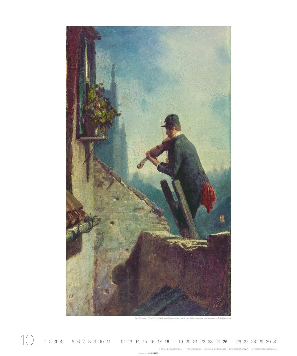 Bild: 9783839902387 | Carl Spitzweg Edition Kalender 2026 | Carl Spitzweg | Kalender | 14 S.