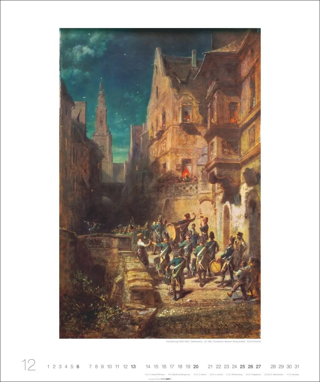 Bild: 9783839902387 | Carl Spitzweg Edition Kalender 2026 | Carl Spitzweg | Kalender | 14 S.