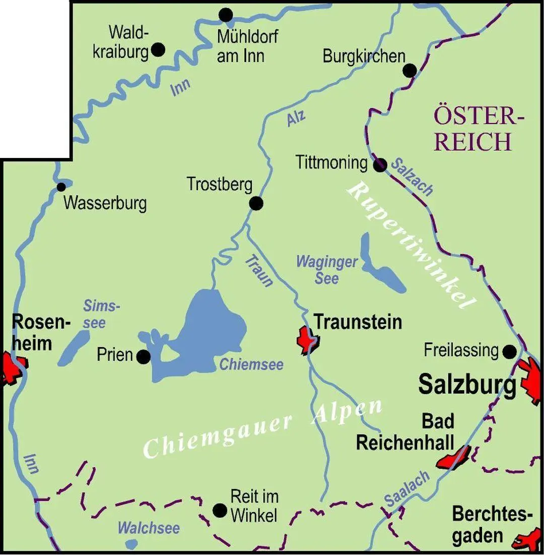 Bild: 9783969902387 | BVA ADFC Regionalkarte Chiemgau 1:75.000 | V. (u. a.) | (Land-)Karte