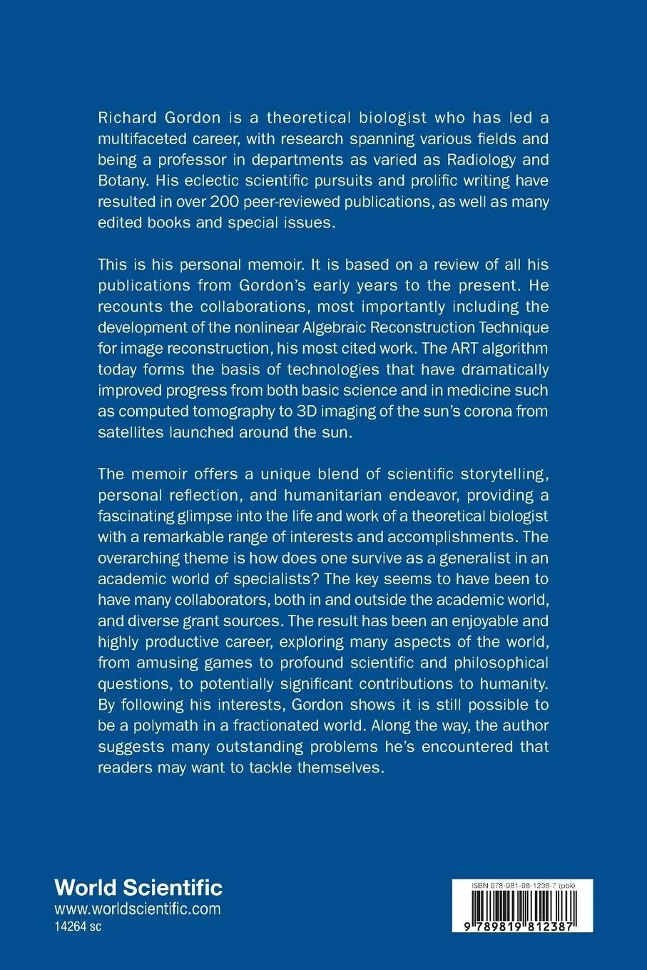 Rückseite: 9789819812387 | OH OMNIVORE! | THE PATH OF AN ECLECTIC THEORETICAL BIOLOGIST | Gordon