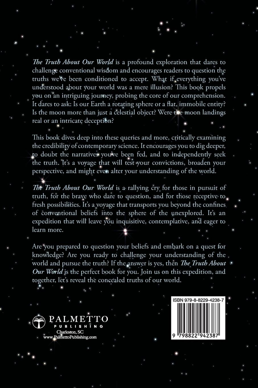 Rückseite: 9798822942387 | The Truth About Our World | Mary K. Eastman | Taschenbuch | Englisch