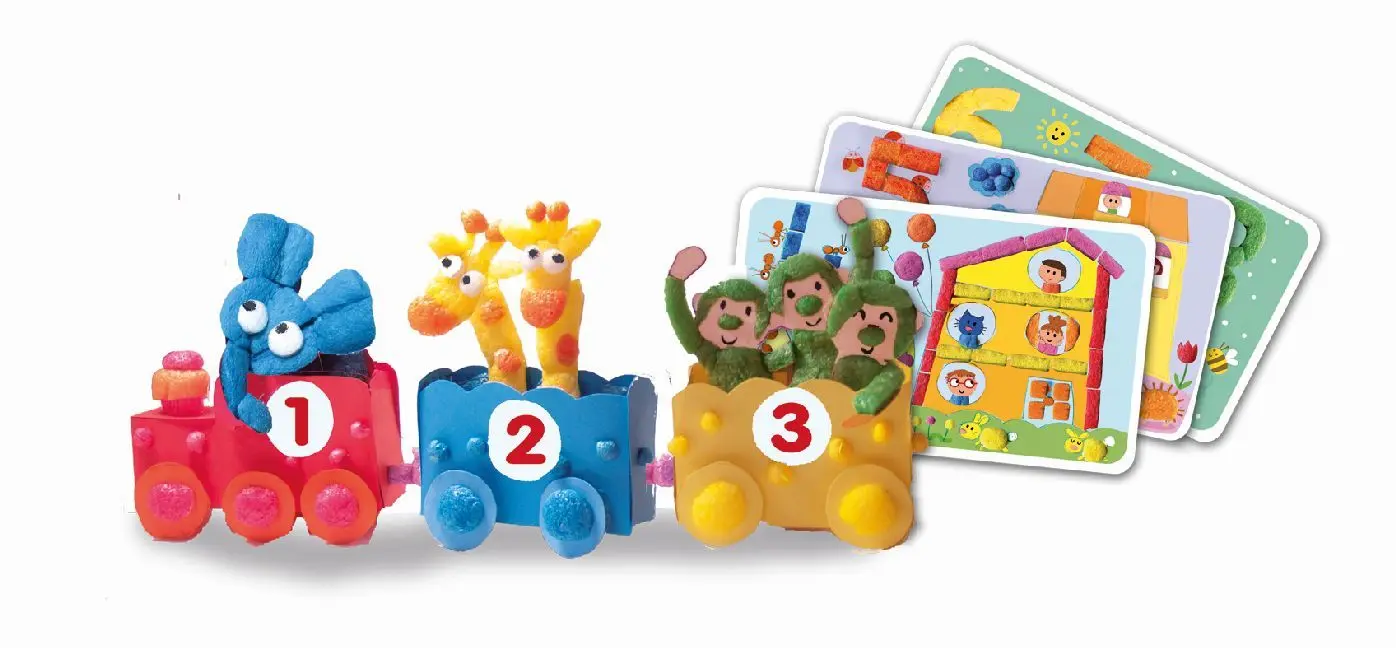 Bild: 4041077002487 | Classic FUN TO LEARN Numbers | PlayMais® | 160170 | 2018 | PlayMais