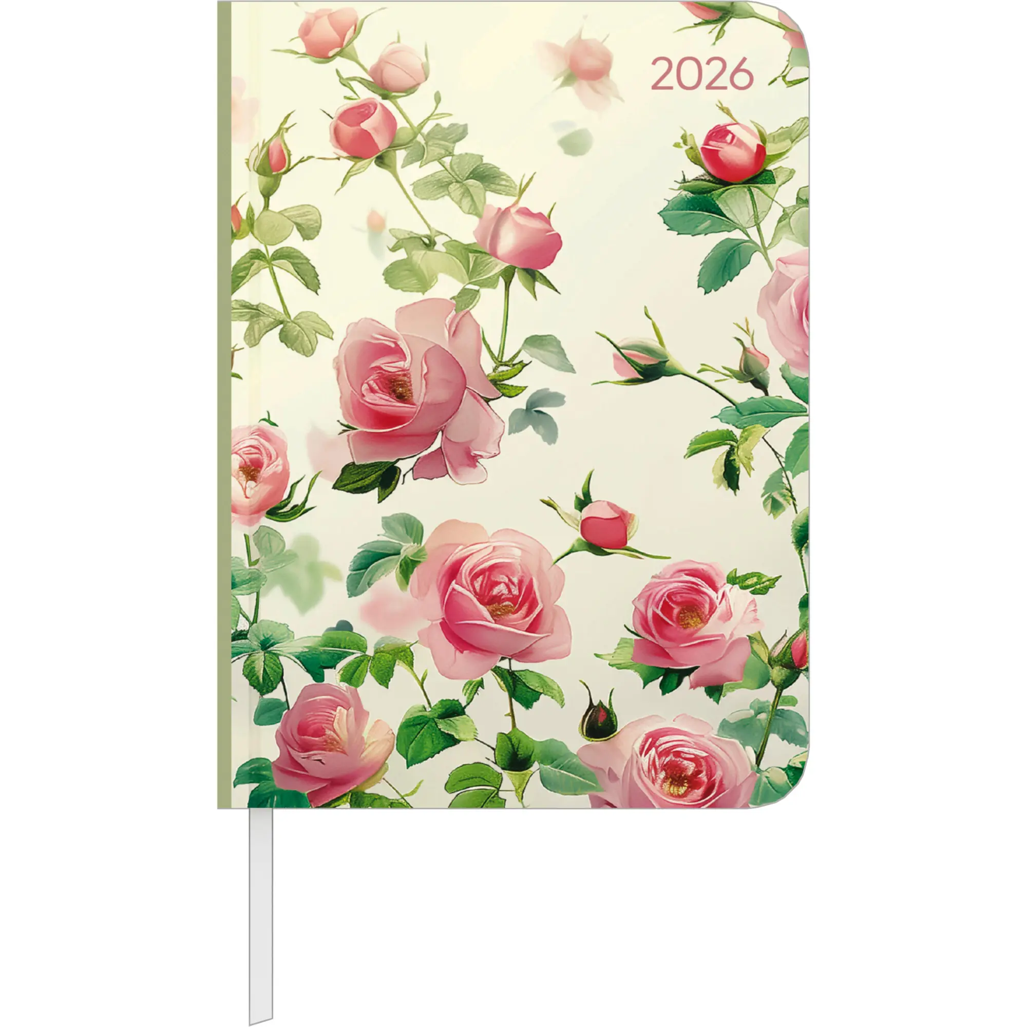Cover: 4069095002487 | Daily Journal Roses 2026 - Taschen-Kalender A6 - Rose - Day By Day...