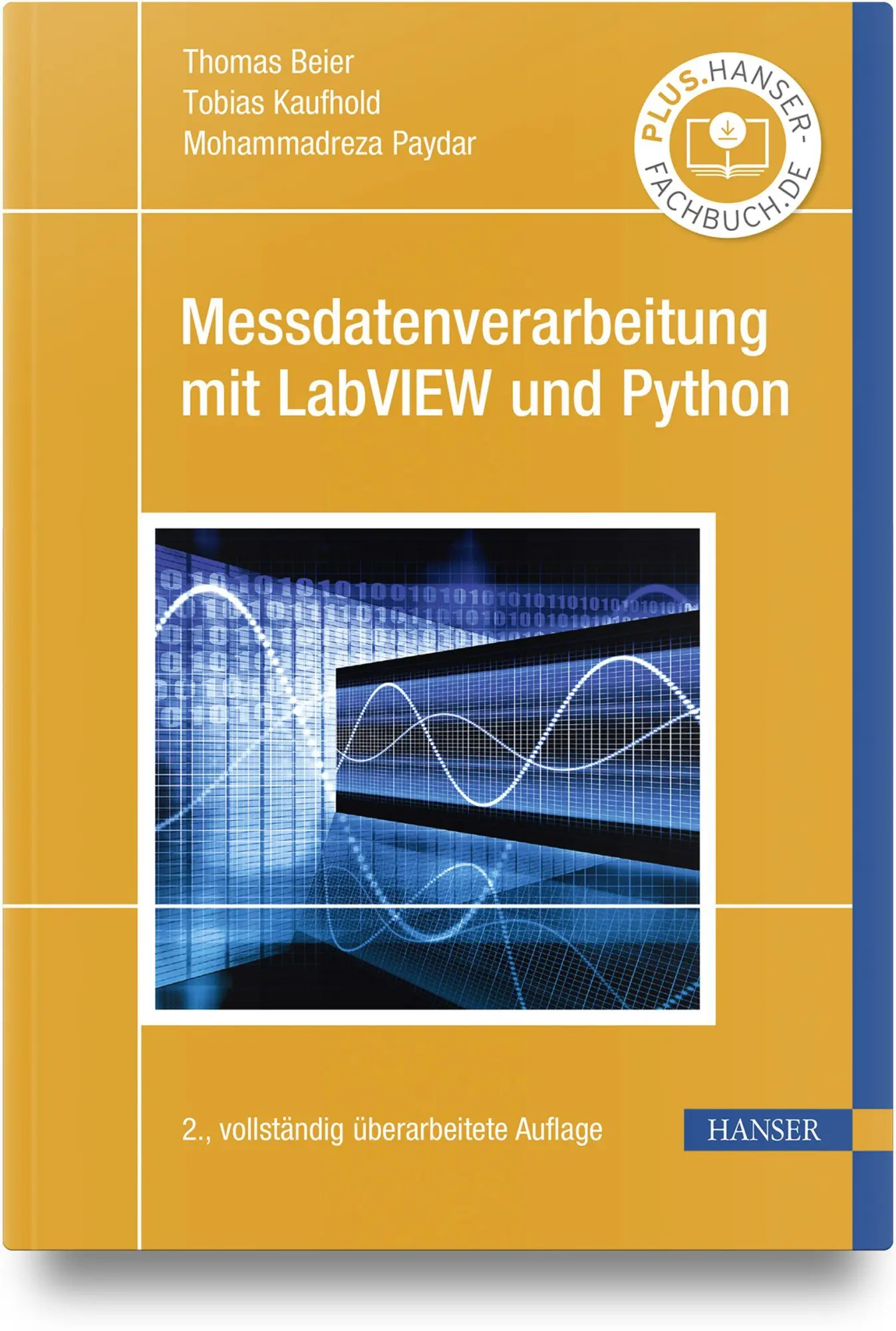 Cover: 9783446482487 | Messdatenverarbeitung mit LabVIEW und Python | Thomas Beier (u. a.)