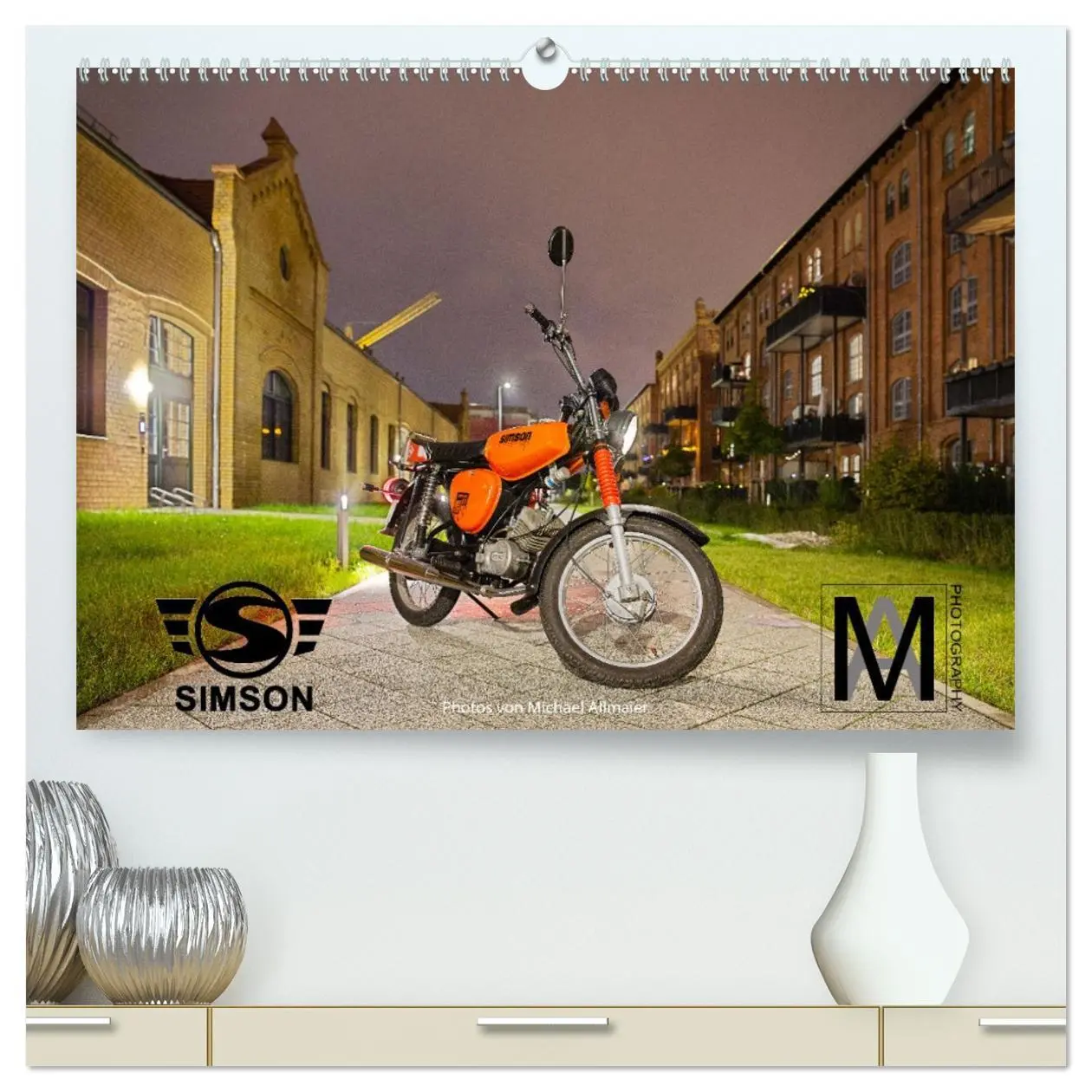 Cover: 9783457442487 | Simson S51c (hochwertiger Premium Wandkalender 2026 DIN A2 quer),...