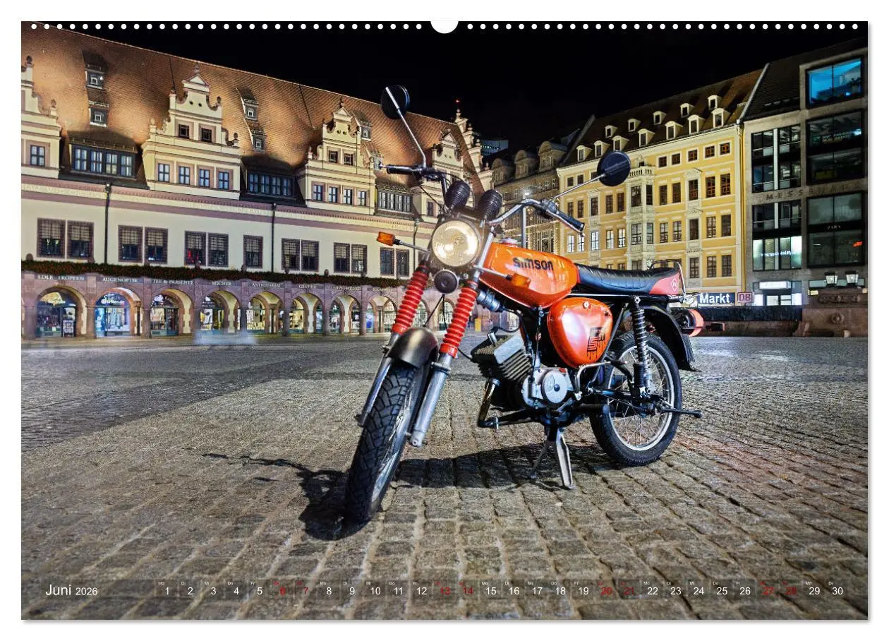Bild: 9783457442487 | Simson S51c (hochwertiger Premium Wandkalender 2026 DIN A2 quer),...