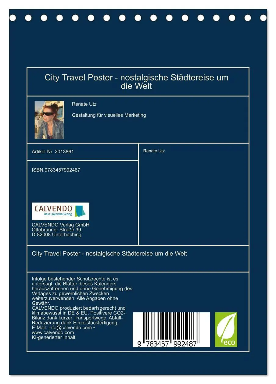 Bild: 9783457992487 | City Travel Poster - nostalgische Städtereise um die Welt...