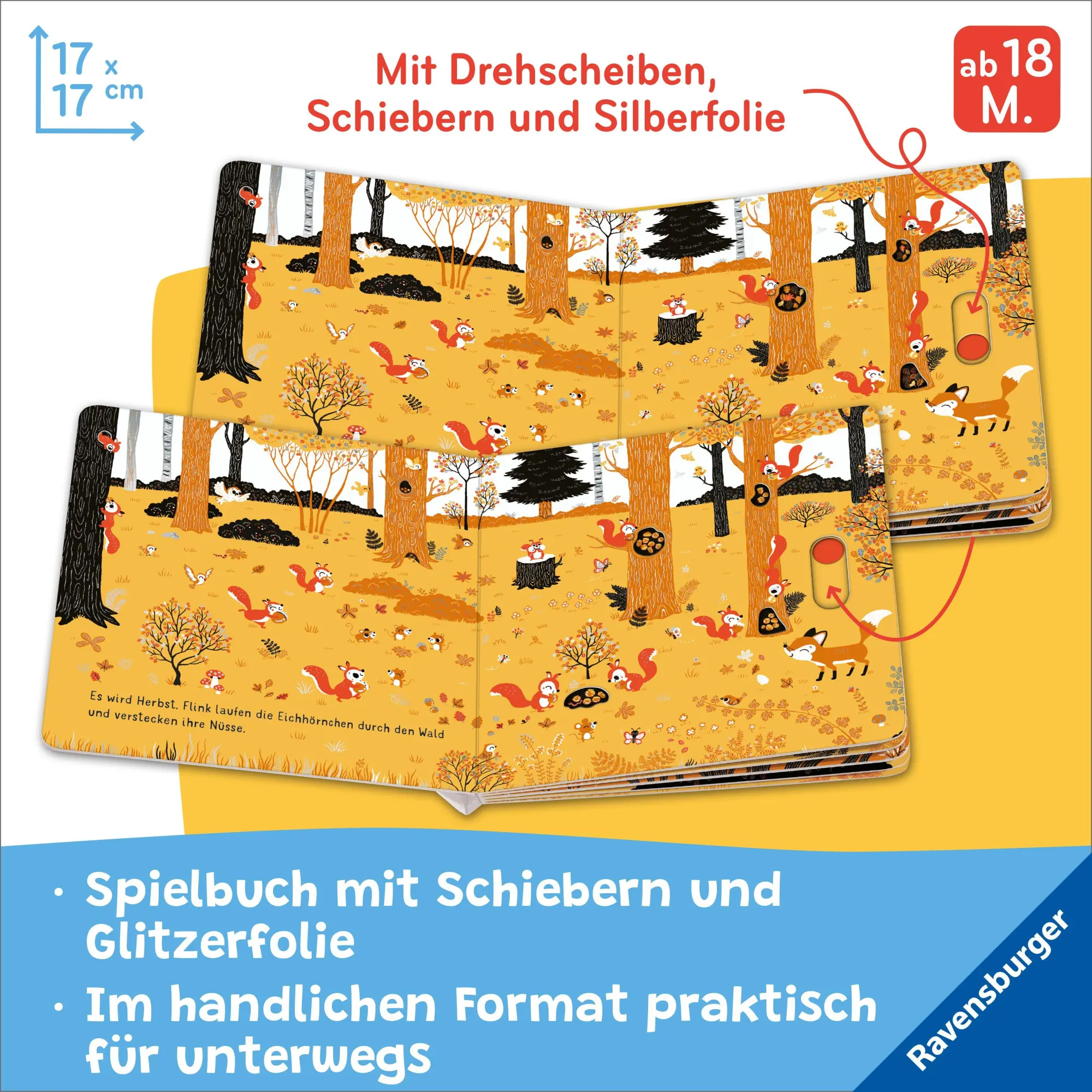 Bild: 9783473422487 | Mein erstes Glitzerbuch - Im Wald | Emiri Hayashi | Buch | 12 S.