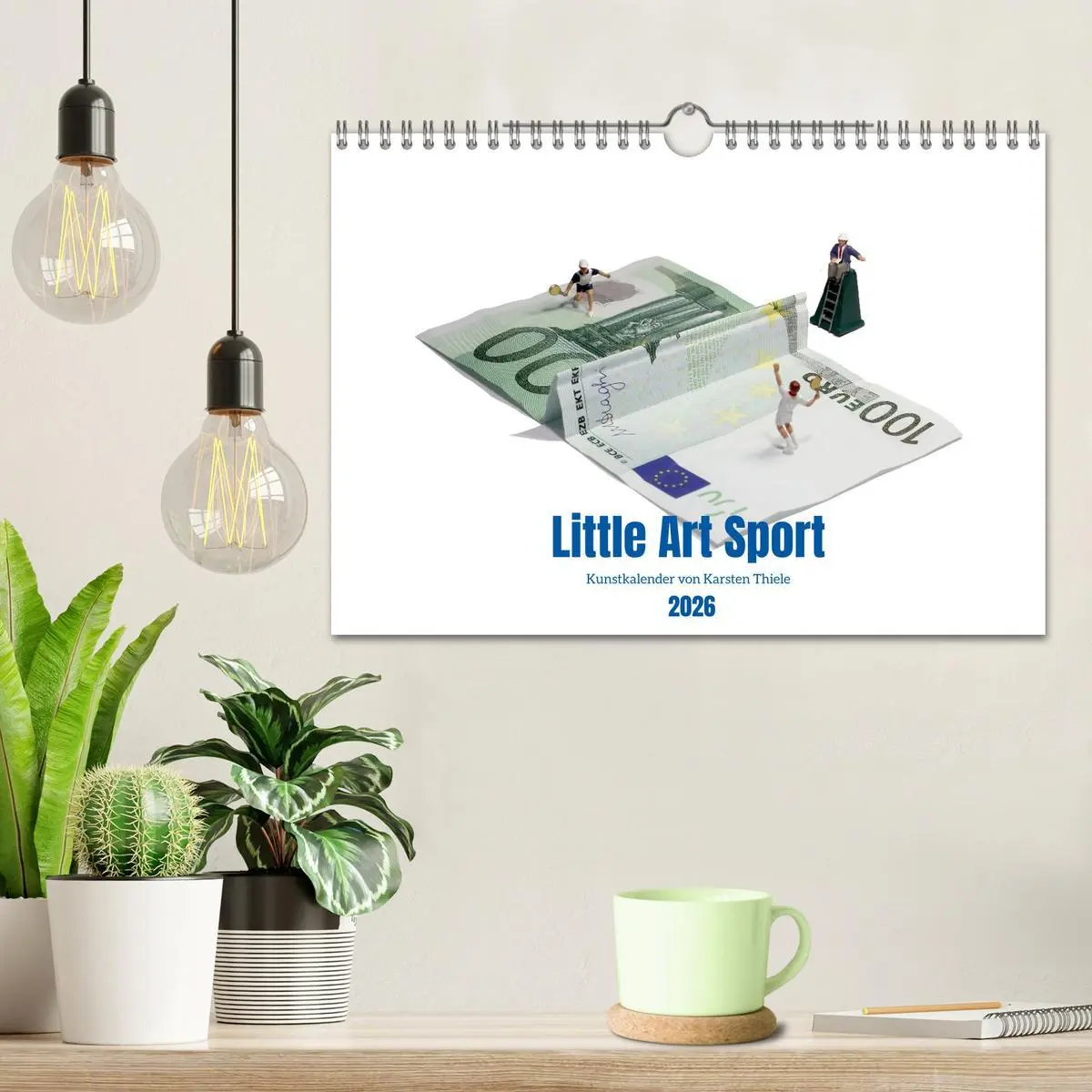 Bild: 9783516602487 | Little Art Sport Kunstkalender (Wandkalender 2026 DIN A4 quer),...