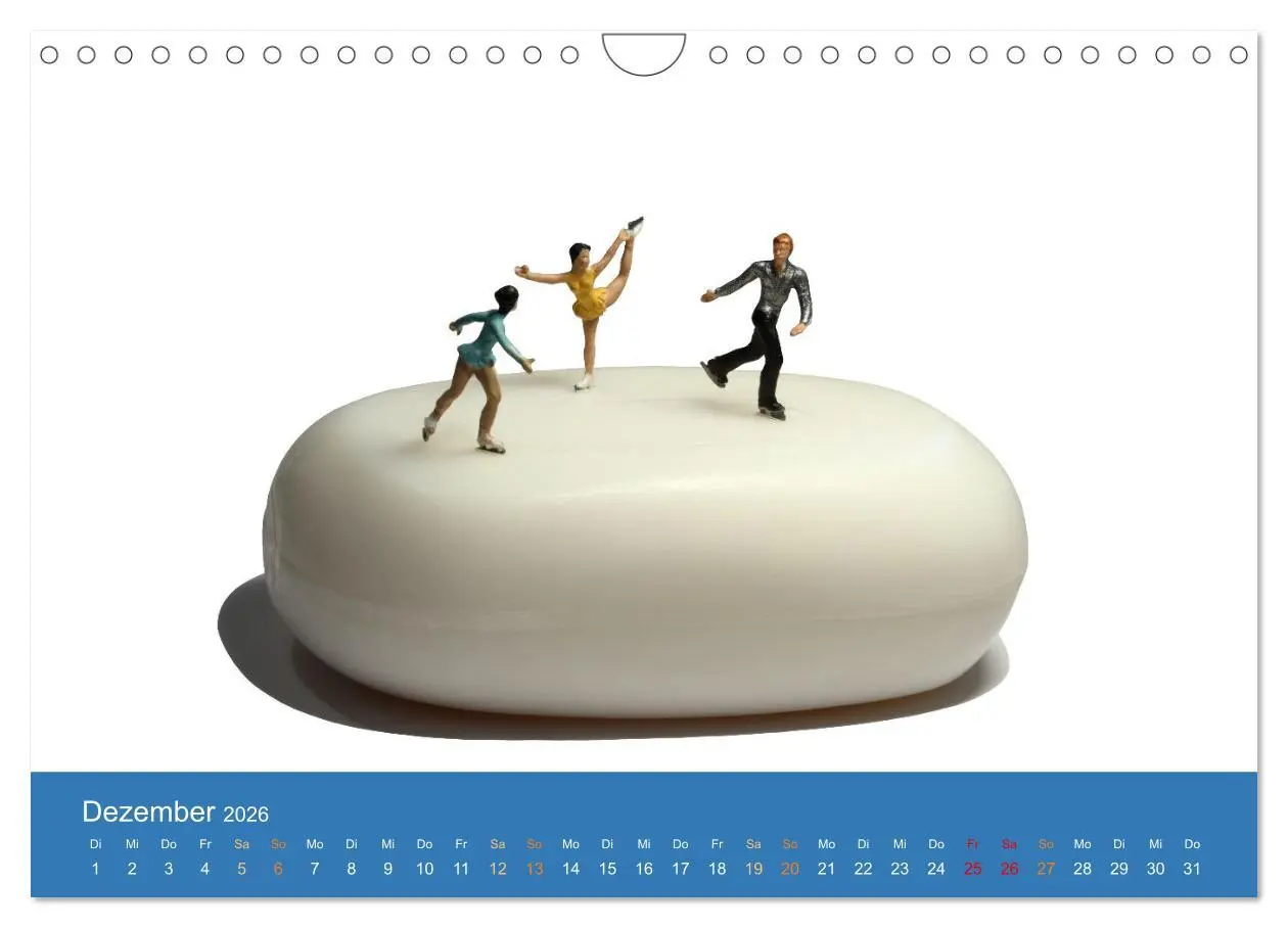Bild: 9783516602487 | Little Art Sport Kunstkalender (Wandkalender 2026 DIN A4 quer),...